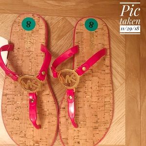 Flash Sale⭐️ Michael KORS Pink Jelly Sandal Size 8